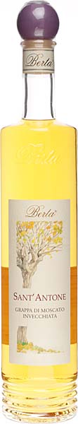 Berta Sant' Antone Grappa di Moscato Invecchiata 0,7l