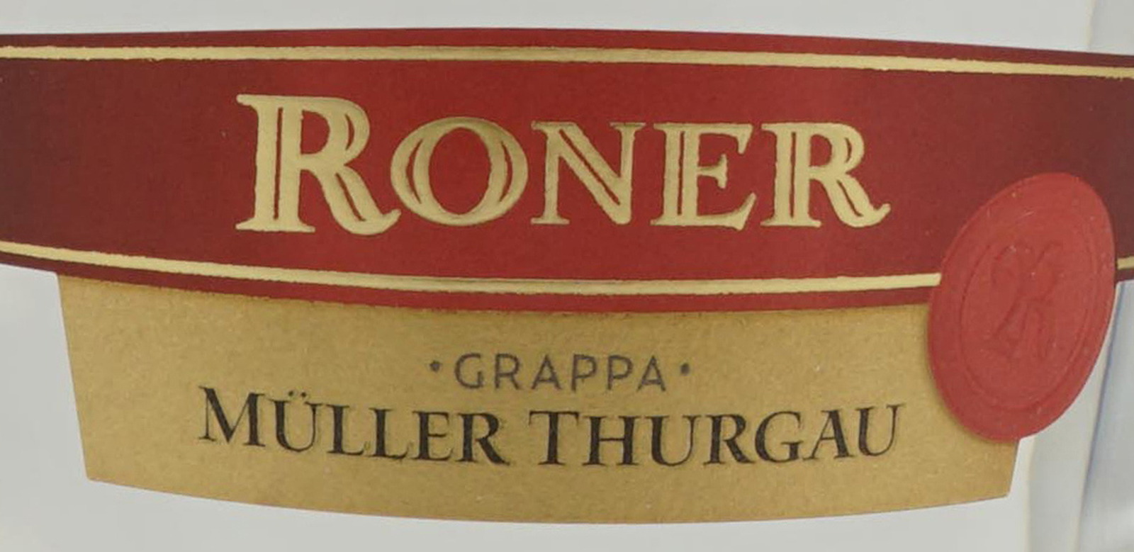 0,7 Grappa Liter Thurgau % Müller 40 Roner